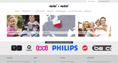 Desktop Screenshot of mini-maxi.pl